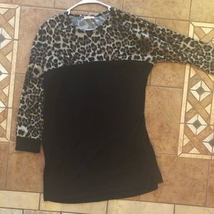 Women’s large cheetah print tunic!